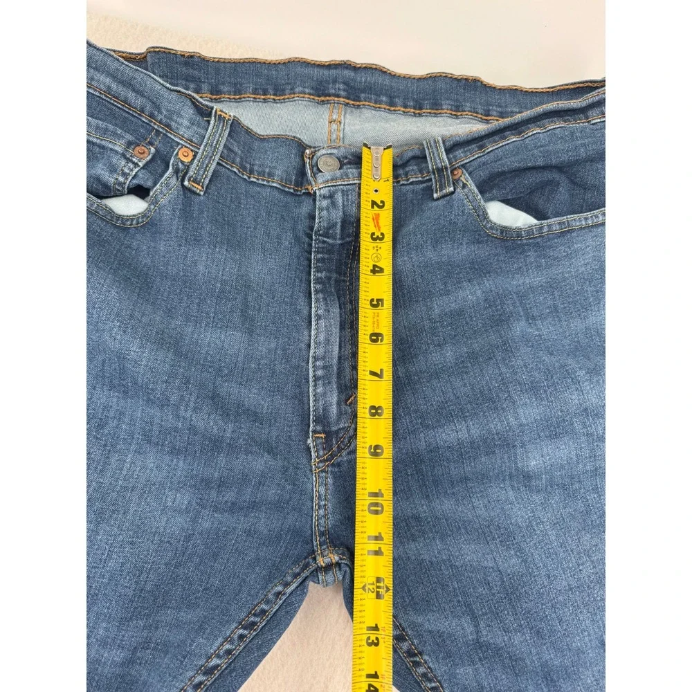 Levis 559 Relaxed Straight Fit Jeans Mens 38x30 Blue Denim Workwear Baggy